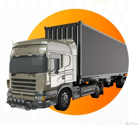 Freight transportation truck